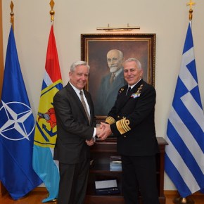 Συνάντηση Αρχηγού ΓΕΕΘΑ με τον Πρέσβη των&nbsp;ΗΠΑ