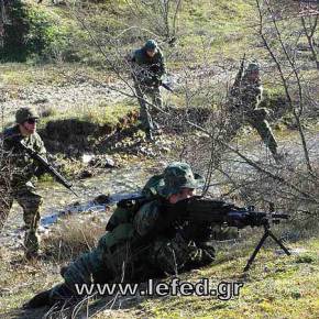 Εκπαίδευση στον αγώνα πεζικού από τη ΛΕΦΕΔ στον νομό&nbsp;Έβρου