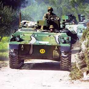 ΔΕΝ ΘΑ ΠΡΟΛΑΒΟΥΝ ΝΑ ΚΟΥΝΗΘΟΥΝ ΟΙ ΤΟΥΡΚΟΙ! Βγήκαν αστραπιαία τα άρματα και τα πυροβόλα στη Ρόδο&nbsp;(Εικόνες)