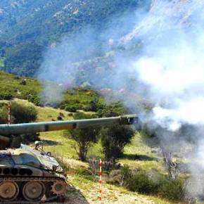 Φράγμα πυρός με όλα τα οπλικά συστήματα στη νήσο&nbsp;Σάμο