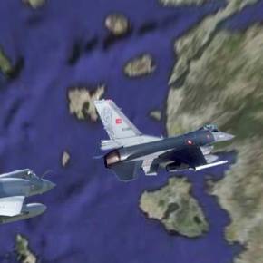 F-16 ΑΠΟ ΤΗΝ ΝΕΑ ΑΓΧΙΑΛΟ ΑΝΑΧΑΙΤΙΣΑΝ ΤΟΥΡΚΙΚΑ CN-23 -Πεδίο μάχης το Αιγαίο σήμερα: Δεκάδες παραβιάσεις και εμπλοκές Mirage 2000 της ΠΑ με τουρκικά F-16 δυτικά των Ψαρών&nbsp;–