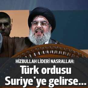 «ΑΣΤΡΑΨΕ ΚΑΙ ΒΡΟΝΤΗΣΕ» ΚΑΤΑ ΤΟΥΡΚΙΑΣ ΚΑΙ ΕΡΝΤΟΓΑΝ Ο HASAN&nbsp;NASRALLAH