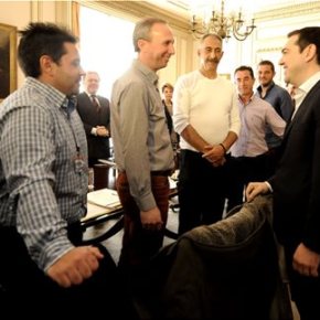 Τσίπρας: Να ανακτήσουμε τον εθνικό πλούτο Συνάντηση του πρωθυπουργού με εκπροσώπους των&nbsp;αγροτών