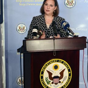 Στην Αθήνα η αμερικανίδα υφυπουργός Εξωτερικών Βικτόρια&nbsp;Νούλαντ