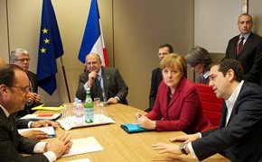 Πίεση στην Τουρκία για μείωση των ροών ζήτησε ο Τσίπρας από Μέρκελ και Ολάντ&nbsp;–