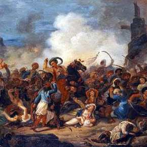 Μεσολόγγι. Μιὰ φούχτα χῶμα νὰ κρατῷ καὶ νὰ σωθῷ μ᾿&nbsp;ἐκεῖνο…