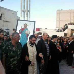 Οι ελληνορθόδοξοι της Εθνικής Άμυνας υψώνουν το Χριστό και το λάβαρο της&nbsp;Αντίστασης!