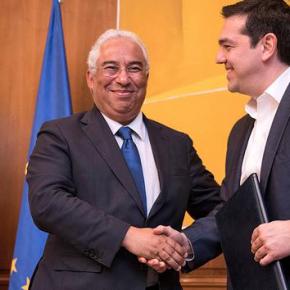 Τσίπρας: Ελλάδα και Πορτογαλία μπορούν να βοηθήσουν την Ευρώπη να βρει πάλι τις αξίες της -ΜΗΝΥΜΑ ΓΙΑ ΤΑ ΕΠΕΙΣΟΔΙΑ ΣΤΗΝ&nbsp;ΕΙΔΟΜΕΝΗ