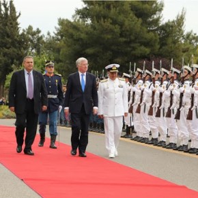 Δηλώσεις ΥΕΘΑ Πάνου Καμμένου μετά τη συνάντησή του με τον Υπουργό Άμυνας της Μ. Βρετανίας Michael&nbsp;Fallon