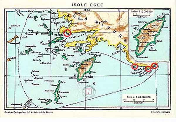 1929-Χαρτογραφικής-Υπηρεσίας--Ιταλικού-Υπουργείου-Αποικιών-μεγα-Nησια