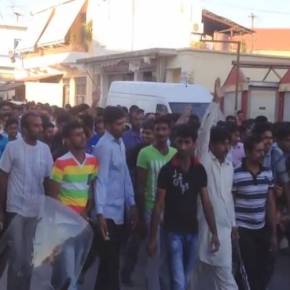 Οι Πακιστανοί βγήκαν στους δρόμους: Πορεία διαμαρτυρίας στη Θήβα – Καταγγέλλουν νέα&nbsp;Μανωλάδα