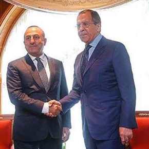 ΣΥΜΦΩΝΙΑ ΜΕΓΑΤΟΝΩΝ! Λαβρόφ και Τσαβούσογλου έδωσαν τα&nbsp;χέρια!!