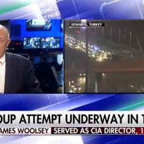 50/50 να είναι στημένο το Πραξικόπημα …δίνει ο τ.Διευθυντής της CIA James&nbsp;Woolsey!