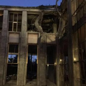 Αγκυρα: Εικόνες από τη βομβαρδισμένη&nbsp;βουλή