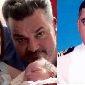 Βαφτίζεται ο γιος του πιλότου του ΠΝ Κωνσταντίνου Πανανά που χάθηκε στην&nbsp;Κίναρο