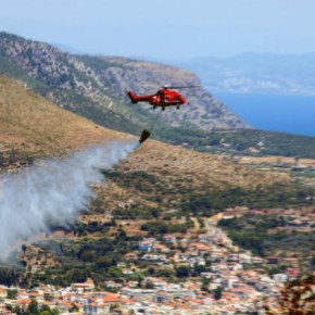 Πυρκαγιές σε Αττική, Μάνη,&nbsp;Εύβοια