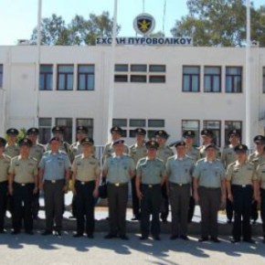 Επίσκεψη Αντιπροσωπείας Αξιωματικών Κίνας στη ΣΠΒ -Φωτογραφίες&nbsp;.