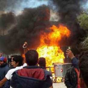 Μετανάστες επιτέθηκαν με τσεκούρια σε αστυνομικούς στο hotspot της Λέρου – Ένας&nbsp;τραυματίας