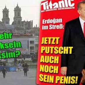 ΞΕΠΕΡΑΣΕ ΤΑ ΟΡΙΑ ΣΑΤΙΡΑ ΓΕΡΜΑΝΙΚΟΥ ΠΕΡΙΟΔΙΚΟΥ ΓΙΑ ΤΟΝ ΕΡΝΤΟΓΑΝ! Δείτε το απίστευτο πρωτοσέλιδο&nbsp;(ΦΩΤΟ)