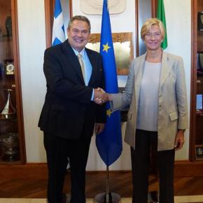 Συνάντηση Καμμένου – Πινότι στην Καλαμάτα ΣΤΟ ΕΠΙΚΕΝΤΡΟ Η ΑΝΑΠΤΥΞΗ ΚΕΝΤΡΟΥ ΕΚΠΑΙΔΕΥΣΗΣ&nbsp;ΙΠΤΑΜΕΝΩΝ