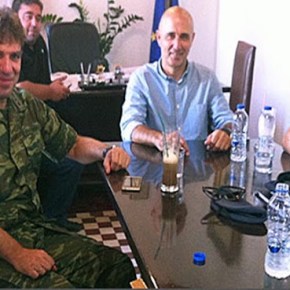 Συνάντηση του Διοικητή της 80 ΑΔΤΕ με τον Δήμαρχο&nbsp;Λέρου