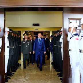 Ο Ερντογάν στο Αρχηγείο Ενόπλων Δυνάμεων για πρώτη φορά μετά από το πραξικόπημα-Βίντεο