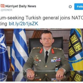 Γκάφα της Χουριέτ! Εμφανίζει Έλληνα στρατηγό να ζητάει&nbsp;άσυλο!