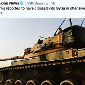 “Τούρκοι θα χάσετε”! Η απάντηση των Κούρδων στην εισβολή με άρματα μάχης στη&nbsp;Συρία!