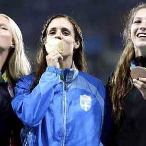 Πέφτει η αυλαία στο Ρίο-Σημαιοφόρος η χρυσή ολυμπιονίκης Κ.&nbsp;Στεφανίδη