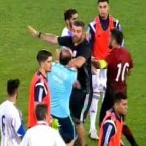 Σοβαρά επεισόδια και ξύλο στον ποδοσφαιρικό αγώνα Κύπρου-Τουρκίας: Προκλητικοί οι Τούρκοι παίκτες&nbsp;(βίντεο)