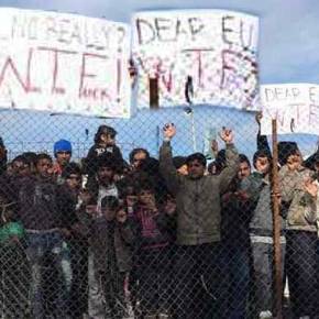 Λέσβος: Nέα εξέγερση Πακιστανών – Καίνε το κέντρο φιλοξενίας στην Μόρια (εικόνες,&nbsp;βίντεο)