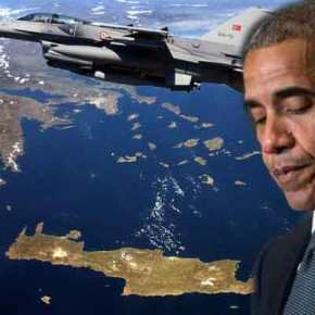 Αερομαχίες στο Αιγαίο με τον Ομπάμα στην&nbsp;Αθήνα