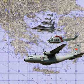 Τέσσερα Τούρκικα Μαχητικά ,1CN-235 και 1″Ε/Π SAR»…Eισέβαλαν στo FIR Αθηνών&nbsp;!