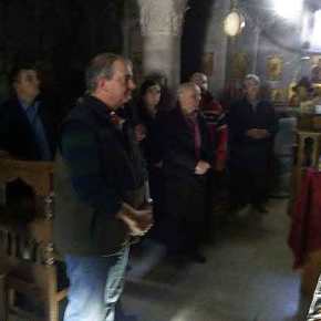 O Κώστας Καραμανλής προσκύνησε στο σπίτι του Αγίου&nbsp;Παϊσίου