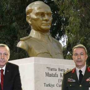 Ο Ερντογάν ματαίωσε εκδήλωση του στρατού για την επέτειο θανάτου του&nbsp;Κεμάλ!