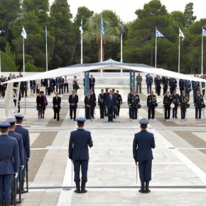 Ο ΥΕΘΑ στον επίσημο εορτασμό του Προστάτη της Πολεμικής Αεροπορίας –&nbsp;ΦΩΤΟ