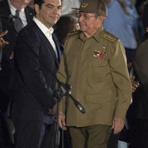 Ο Τσίπρας στον επικήδειο του Κομαντάντε: «hermanos y&nbsp;hermanas»