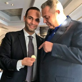 Συνάντηση του Π. Καμμένου με το «δεξί χέρι» του Ντ. Τραμπ σε θέματα άμυνας&nbsp;(φωτό)