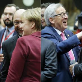 Τσίπρας Μέρκελ Γιούνκερ:Είμαστε μια ωραία ατμόσφαιρα&nbsp;φωτό