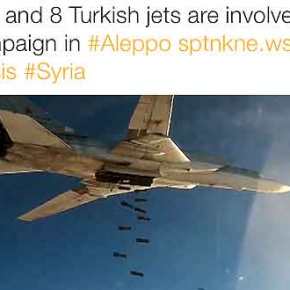 Ρώσοι και Τούρκοι βομβάρδισαν για πρώτη φορά ΜΑΖΙ από αέρος στόχους στη&nbsp;Συρία!