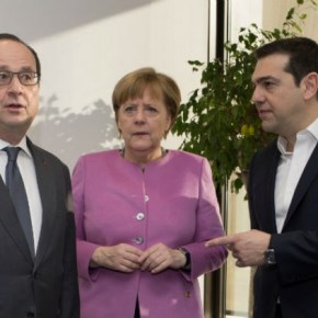 Σαφή ευρωπαϊκή θέση ζήτησε ο Τσίπρας από Μέρκελ – Ολάντ για το&nbsp;Κυπριακό