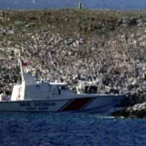 ΣΤΑ ΔΥΟ ΜΕΤΡΑ ΑΠΟ ΤΙΣ ΝΗΣΙΔΕΣ ΟΙ ΤΟΥΡΚΙΚΕΣ ΔΥΝΑΜΕΙΣ ΕΚΤΑΚΤΟ: «Εντολή για πυρ» δόθηκε από το ΓΕΕΘΑ αν πατήσουν πόδι οι Τούρκοι στα Ίμια&nbsp;(βίντεο)