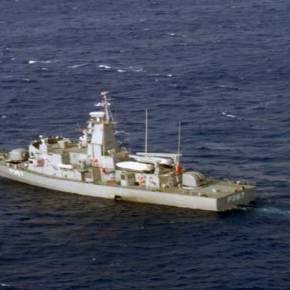 Η κανονιοφόρος «Νικηφόρος» που στάλθηκε στο Φαρμακονήσι για να εκδιώξει το τουρκικό πολεμικό πλοίο&nbsp;(εικόνες)