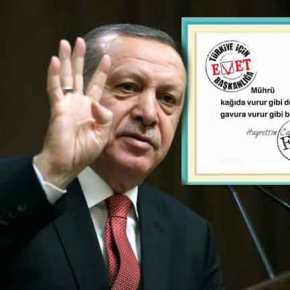 “Χτύπα το ΝΑΙ όπως τον γκιαούρη”! Εκστρατεία μίσους υπέρ Ερντογάν στην&nbsp;Τουρκία