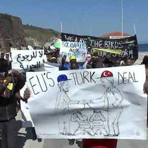 Τα «παιδιά» του Σόρος σε δράση – «Ακτιβιστές» στην Λέσβο σε πορεία υπέρ των μεταναστών – Ξέφραγο αμπέλι η&nbsp;χώρα