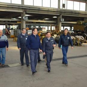 Επίσκεψη Διοικητή ΔΑΥ στο Κρατικό εργοστάσιο αεροσκαφών –&nbsp;ΦΩΤΟ