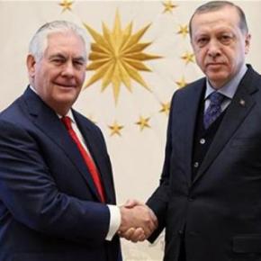 ΗΠΑ – Τουρκία: Παρότρυνση Ερντογάν προς Τίλερσον να παίζει μόνο με «νόμιμους&nbsp;παίκτες»