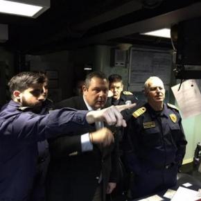 «ΑΣΤΡΑΠΗ 3/17»: Ο ΥΕΘΑ Πάνος Καμμένος στη Φρεγάτα «ΛΗΜΝΟΣ –&nbsp;ΦΩΤΟ