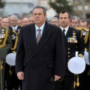 «ΟΙ ΕΝΟΠΛΕΣ ΔΥΝΑΜΕΙΣ ΕΙΝΑΙ ΕΤΟΙΜΕΣ ΝΑ ΑΝΤΙΜΕΤΩΠΙΣΟΥΝ ΤΗΝ ΤΟΥΡΚΙΚΗ ΑΠΕΙΛΗ»Την επανενεργοποίηση του ενιαίου αμυντικού χώρου Ελλάδας-Κύπρου ανακήρυξε ο&nbsp;Π.Καμμένος