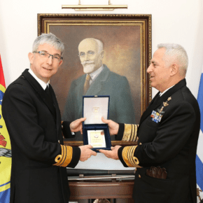 Ο διοικητής των Nαυτικών Δυνάμεων του ΝΑΤΟ στην&nbsp;Ελλάδα